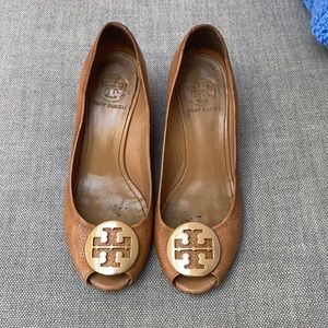 Tory Burch Peep Toe Heels